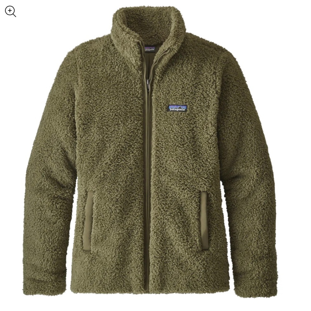 Patagonia Los Gatos Olive Green Fleece Jacket